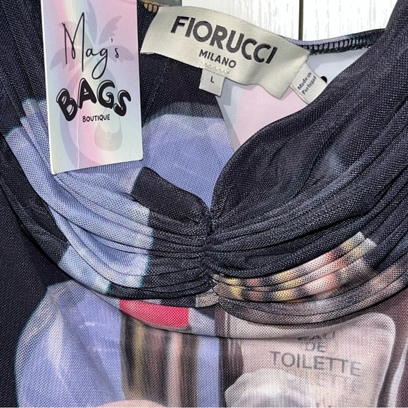 Fiorucci: L'eau De Fiorucci Gloria Top in Multi - Picture 9 of 14